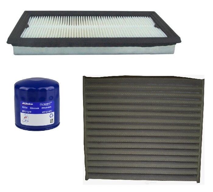 NUEVO Kit de filtro de cabina de papel de aire de aceite de motor ACDelco Pro para Subaru Outback H6 3,0 L Foto 1 de 1
