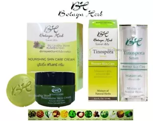 Juego de hierbas BOTAYA jabón crema o suero transparente acné manchas belleza brillante piel facial - Imagen 1 de 10