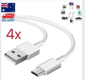 4x Type C Cable Charger Fast Charging for Samsung S20 S10 S9 S8 Note 9 8 - Picture 1 of 4