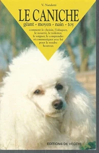LE CANICHE. Géant, moyen, nain, toy.V NATALETTI.De Vecchi Z19 - Imagen 1 de 1