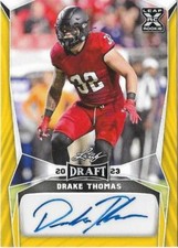 2023 Leaf Draft Football Pick Complete Your Set AUTO RC Gold Red Green Blue 🔥🏈