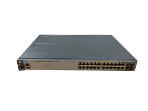 HP Aruba J9727A 2920-24G-PoE+ Switch w/ Power Supply, Cord & Rack Ears ProCurve - Picture 1 of 3