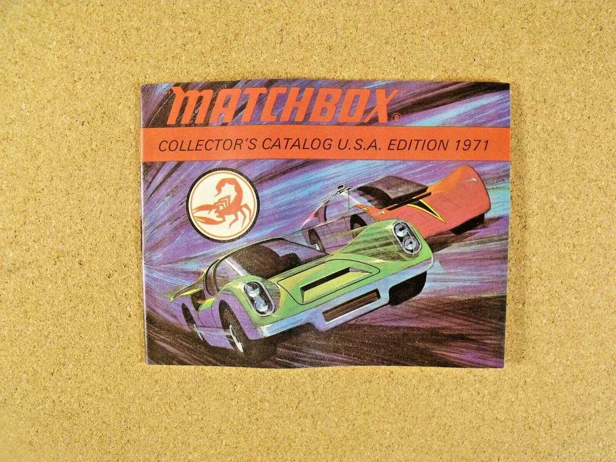 Matchbox 1971 Year of Manufacture Vintage Manufacture Diecast Cars