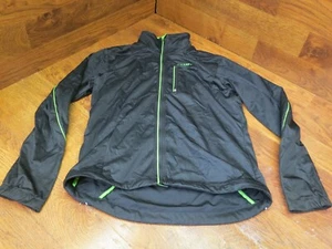 CRAFT LONG SLEEVE CYCLING JACKEY - M - BLACK GREEN - Picture 1 of 4