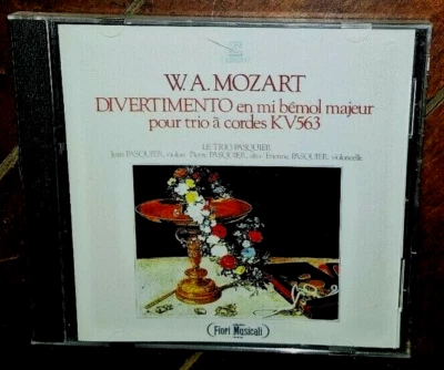 W.a. Mozart Divertimento En Mi Bemol Majeur Pour Trio a Cordes Kv 563 (2009, CD) - Image 1 of 2