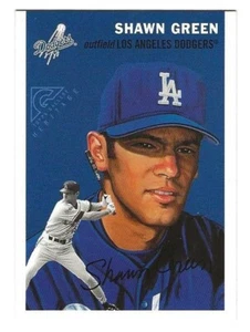 2000 Topps Gallery Heritage #13 Shawn Green Los Angeles Dodgers BV$1.50 - Picture 1 of 1
