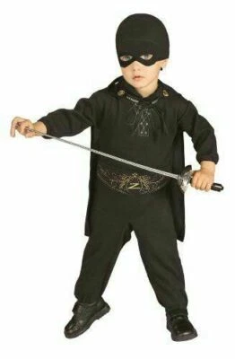 Disfraz de Zorro Bebé Recién Nacido Halloween Foto 1 de 2