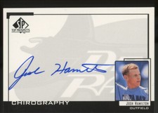 1999 SP Top Prospects Josh Hamilton Chirography Auto #JH "B"