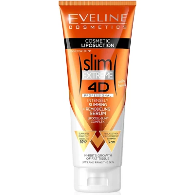 Eveline 4D Slim Extreme Intensively Remodeling Liposuction Serum 250ml - Image 1 of 3