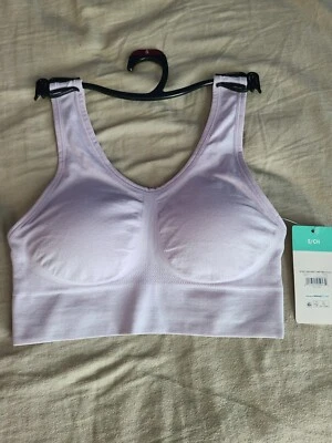 ¡NUEVO! Sujetador para mujer púrpura Secret Treasures cómodo sin costuras talla pequeña S Foto 1 de 4