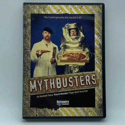 Mythbusters: 3 Pilot Episodes DVD OOP 2003 Discovery Channel Urban Myths Legends - Image 1 of 4