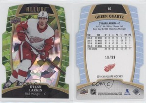 2019-20 Upper Deck Allure Green Quartz /99 Dylan Larkin #16