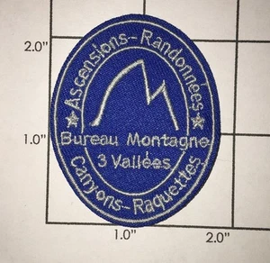 Bureau Montagne des 3 Vallées Patch - Frankreich - Wandern Canyoning  - Bild 1 von 1