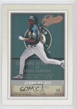 2002 Fleer Authentix Front Row /150 Jermaine Dye #72