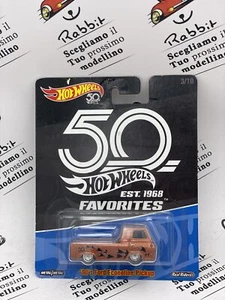 DIE CAST " '60'S FORD ECOLINE PICKUP " 3/10 EST. 1968 FAVORITES HOT WHEELS SC... - Foto 1 di 1