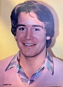 1980s Vintage Magazine Illustration Actor Larry Lau - Picture 1 of 1