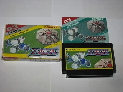 Xevious Famicom NES Japan import boxed + manual US Seller - Image 1 of 4