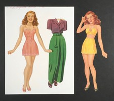 ebay vintage paper dolls