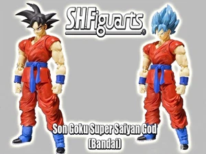 DRAGON BALL Z GOKU GOD S.S.H. FIGUARTS GOKU BANDAI F TAMASHII WEB Resurrection - Bild 1 von 3