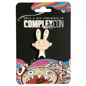 ⚡RAR⚡ TAKASHI MURAKAMI x COMPLEXCON 2016 Kaikai Kiki Murakami Pin *NEU* - Bild 1 von 3