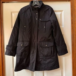 TOMBOY Vintage koreanische Marke isolierte Regenjacke mit herausnehmbarem Innenfutter Gr. 85 - Bild 1 von 16