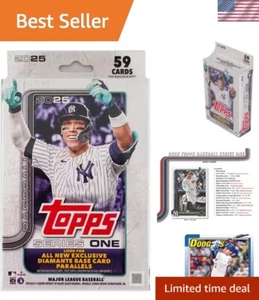 2025 Series 1 Baseball Trading Card Hanger Box 59 Cards - Picture 1 of 10