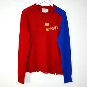Suéter Sandrine Rose The Outsider Gran Tamaño L/S Mezcla Cachemira Envejecido S Nuevo con Etiquetas - Imagen 1 de 10