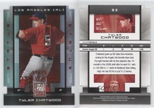 2008 Donruss Elite Extra Edition Status Red Die-Cuts /75 Tyler Chatwood #92