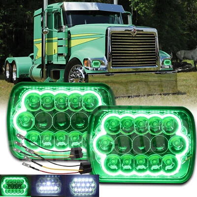 For International Harvester 9900 9200 9400i 4700 4800 7x6" Led Headlight H6054 - Image 1 of 4