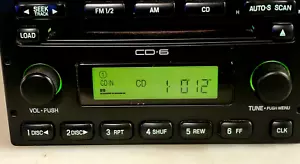 1999-2003 Ford F-250 F-150 2002-2007 Ford Escape (black plugs only) Six CD Radio - Bild 1 von 9