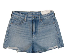 Pantalones cortos American Eagle para mujer talla 4 27W cómodos elásticos cintura bigotes - Imagen 1 de 8