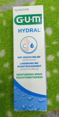 GumHydra Spray para Alivio Boca Seca Spray Hidratante con Aceite de Ricino 50 ml Foto 1 de 4