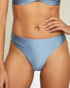 Veronica Beard Women's MARAU LOW-RISE BIKINI BOTTOM  Petrol NWT 128 S - Picture 1 of 15
