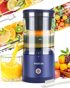 Electric Juicer Rechargeable,Portable Kitchen Orange Juice,Squeezer for Orange,L - Picture 1 of 6