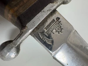 HUBERTUS SOLINGEN VINTAGE JAGDMESSER HIRSCHHORNGRIFF - Bild 1 von 10