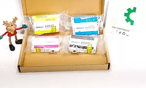 4PK T220XL 220-XL inchiostro per stampante Epson Workforce WF2630 WF2660 WF2760 - Foto 1 di 4