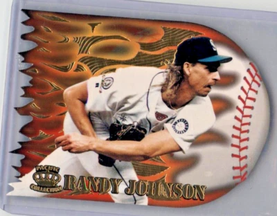 1996 Pacific Prisms Flame Throwers Randy Johnson #FT-1 SEATTLE MARINERS - Image 1 of 2