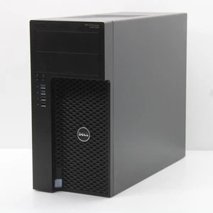 Dell Precision 3620 Tower PC Intel Xeon E3 1270 v5 32GB RAM 256GB SSD WiFi USB 3 - Picture 1 of 16