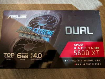 ASUS DUAL AMD Radeon RX 5600 XT 6gb GDDR6 Graphics Card - Image 1 of 4