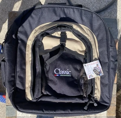 Bolso de cuerda marca clásica super deluxe caqui y negro Foto 1 de 4