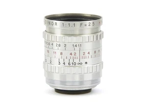 Som Berthiot Cinor 1.1/25mm H16 RX Lens M25 C-mount - Picture 1 of 8