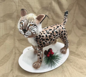 Annalee Exclusive 7 Inch Winter Bobcat Wild Cat In Bag-Only 250 Made-Very Rare! - Bild 1 von 5