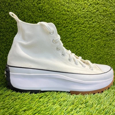 Converse запустить звезда похода Hi мужской размер 10,5 белый черный резинки Athletic туфли кроссовки - Изображение 1 из 4