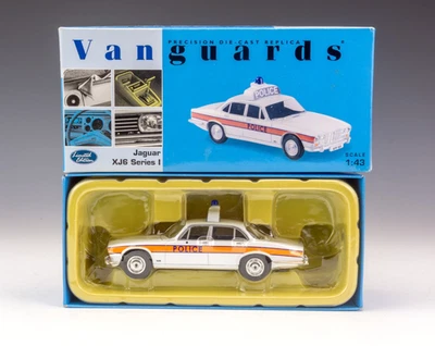 Vanguards VA08601 Jaguar XJ6 Series I - Thames Valley Police Vehicle - Boxed - Image 1 of 3