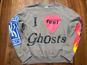Kanye West Kid Cudi Kids See Ghosts I Feel Ghosts LA Sweatshirt Medium OG Merch - Picture 1 of 8