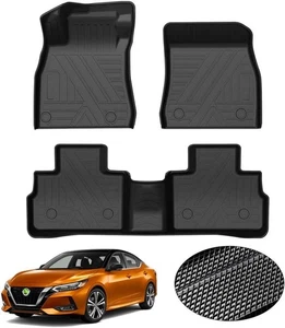Alfombrillas KUST Custom Fit para Nissan Sentra 2020-2024 2025 accesorios todos con... - Imagen 1 de 7