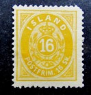 nystamps Iceland Stamp # 4 Mint OG H $2000 A10y2206