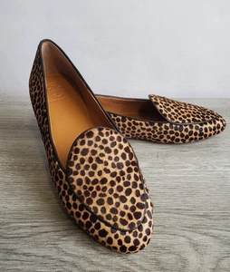 Tory Burch Benton Perfect Leopard Print Calf Hair Loafer Size Uk 5 US 7 New - Picture 1 of 11