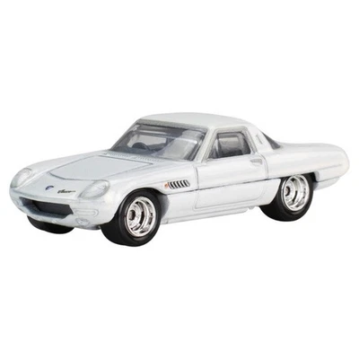 JAY LENO GARAGE Modellino Auto 1968 MAZDA COSMO SPORT 1/64 6cm Hot Wheels JBL66 - Immagine 1 di 4