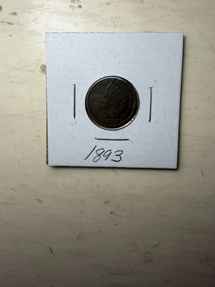 Centavo cabeza india 1893 “mejor valor en eBay” envío rápido Foto 1 de 2